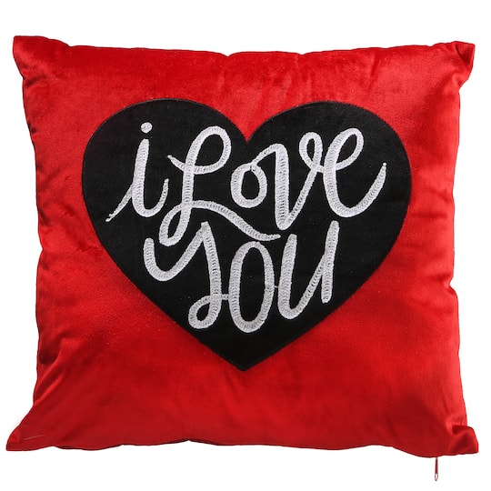 I Love You Valentine Pillow